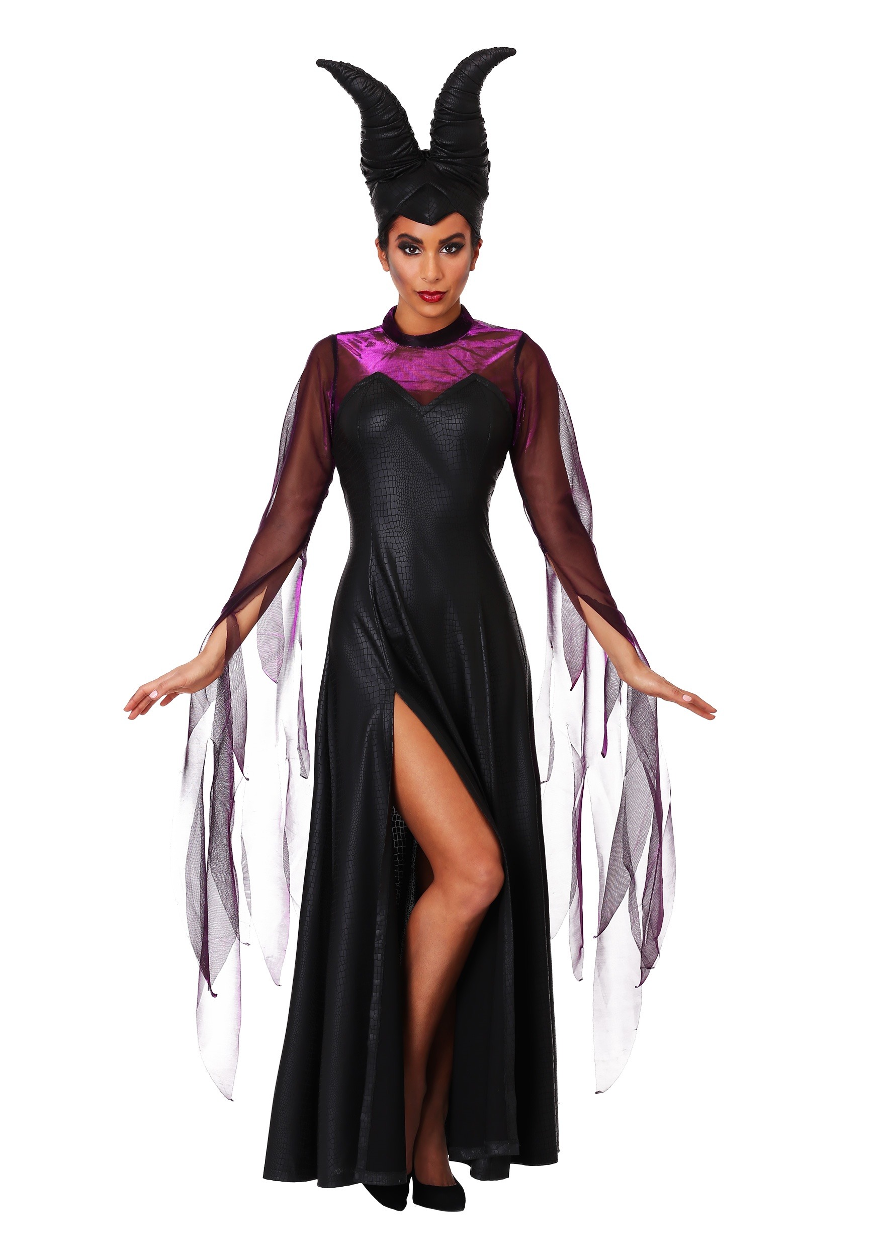 Photos - Fancy Dress Fancy FUN Costumes Malicious Queen Women's  Dress Costume Black/Purple 