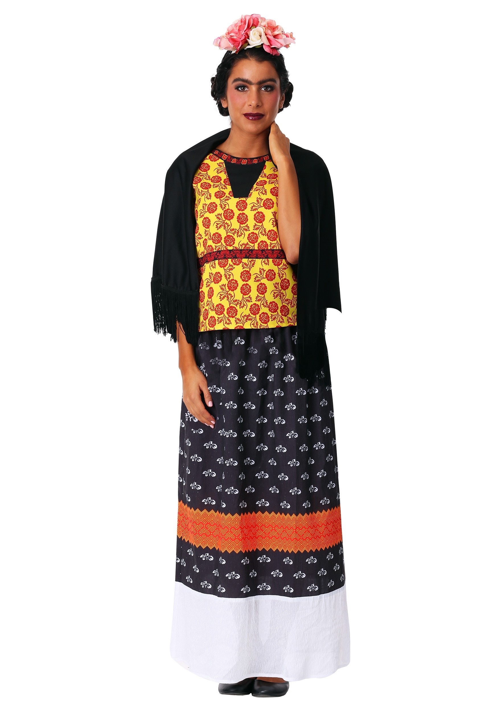 Frida Kahlo Women's Fancy Dress Costume