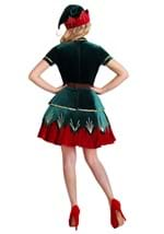 Women's Deluxe Holiday Elf Costume Alt 3