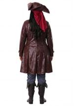 Women's Plus Pretty Pirate Captain Costume Alt 2