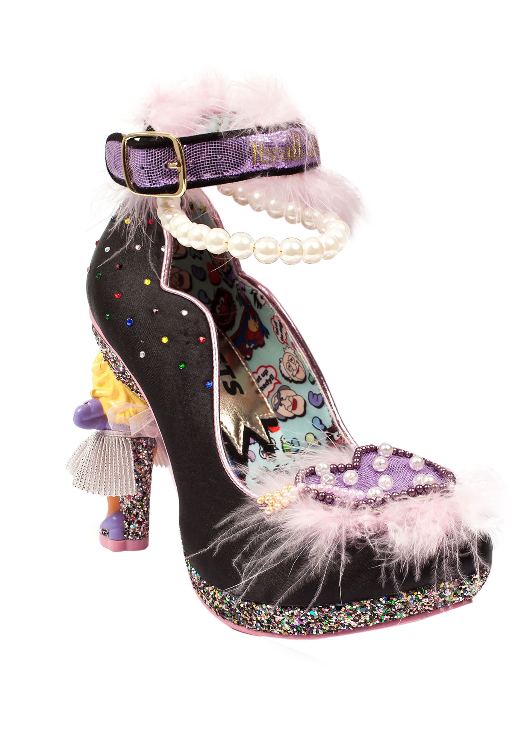 Irregular Choice Muppets All About Moi Miss Piggy Molded Heels