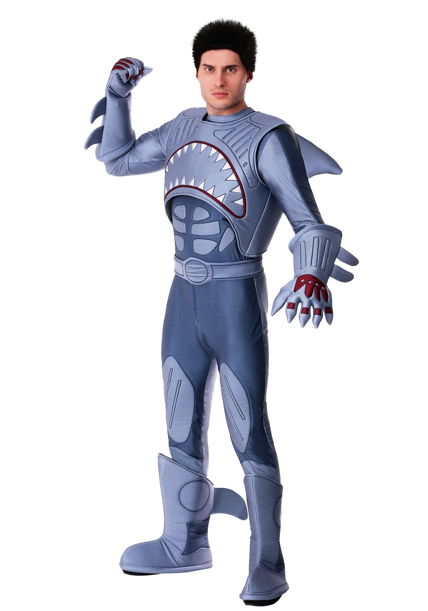 Sharkboy & Lavagirl Men's Sharkboy Fancy Dress Costume