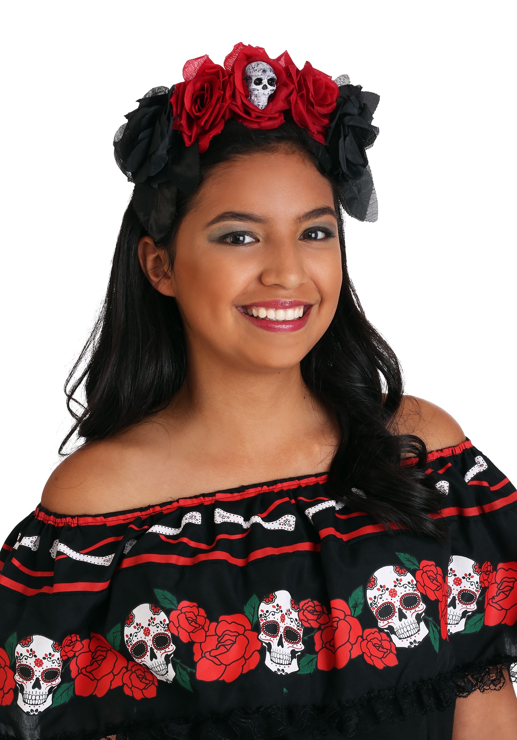 Flower Day of the Dead Headband