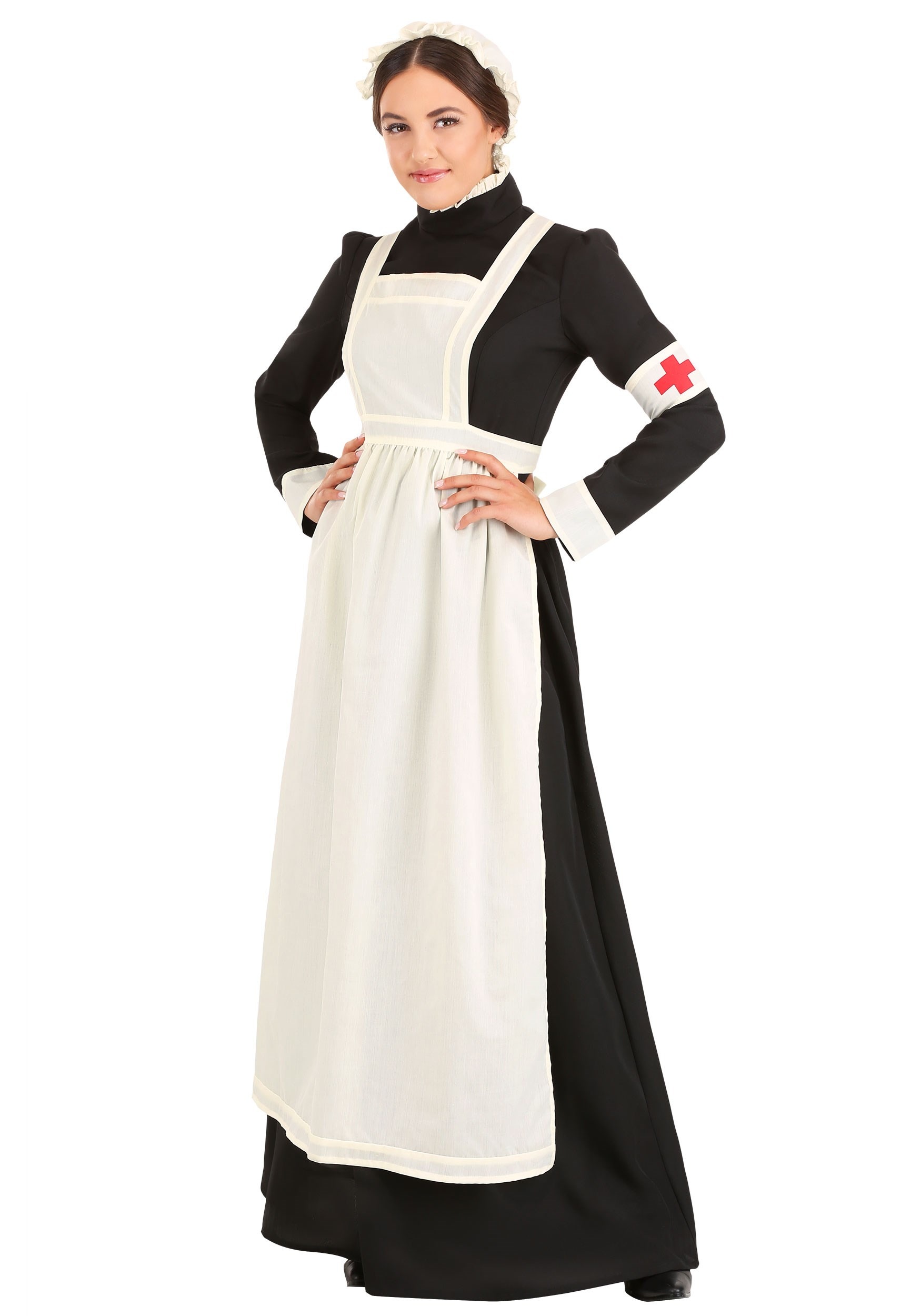Photos - Fancy Dress Florence FUN Costumes  Nightingale Women's  Costume Black/Ye 