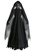 Lady in Black Women's Ghost Costume alt 1