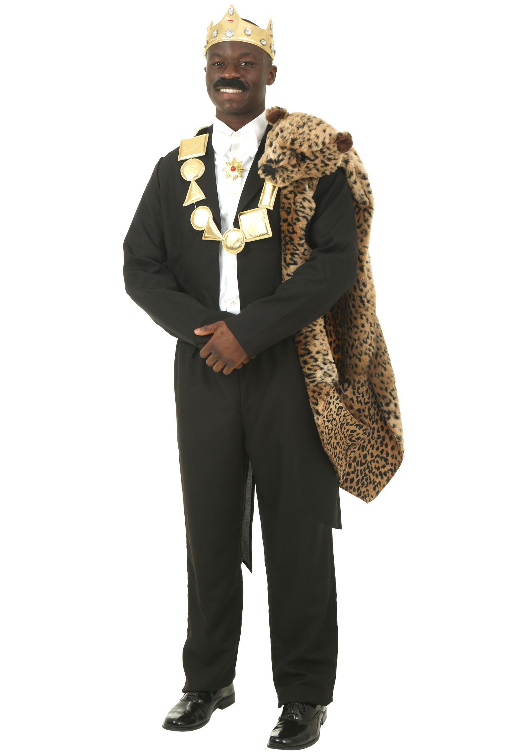 Plus Size Coming to America Akeem Fancy Dress Costume