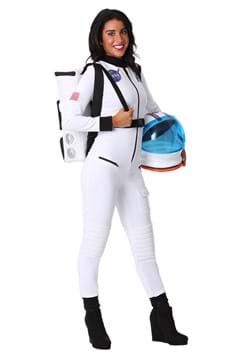 Womens White Astronaut Suit Costume
