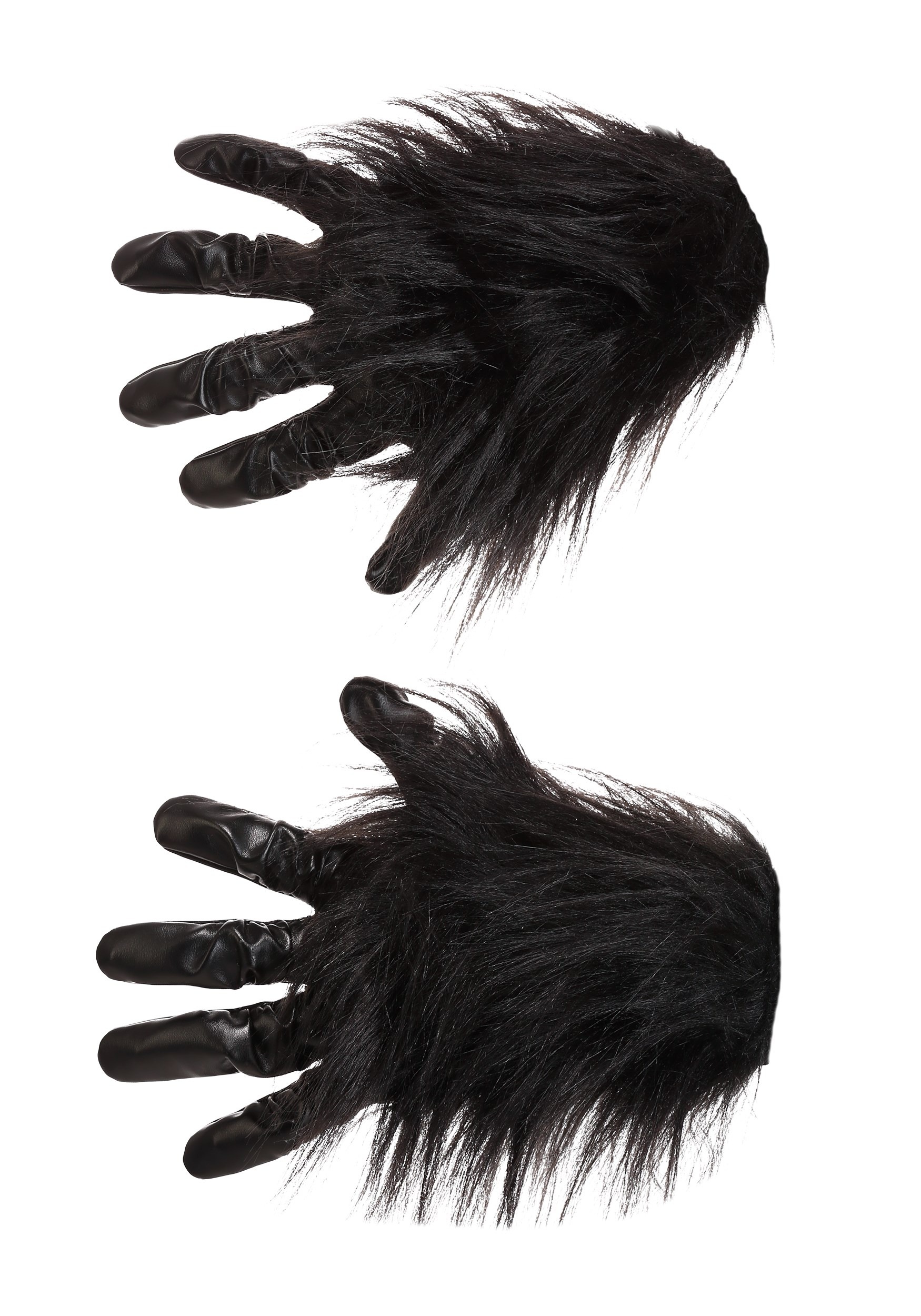 Photos - Fancy Dress Gorilla FUN Costumes Adult  Gloves |  Costume Accessory Black FU 
