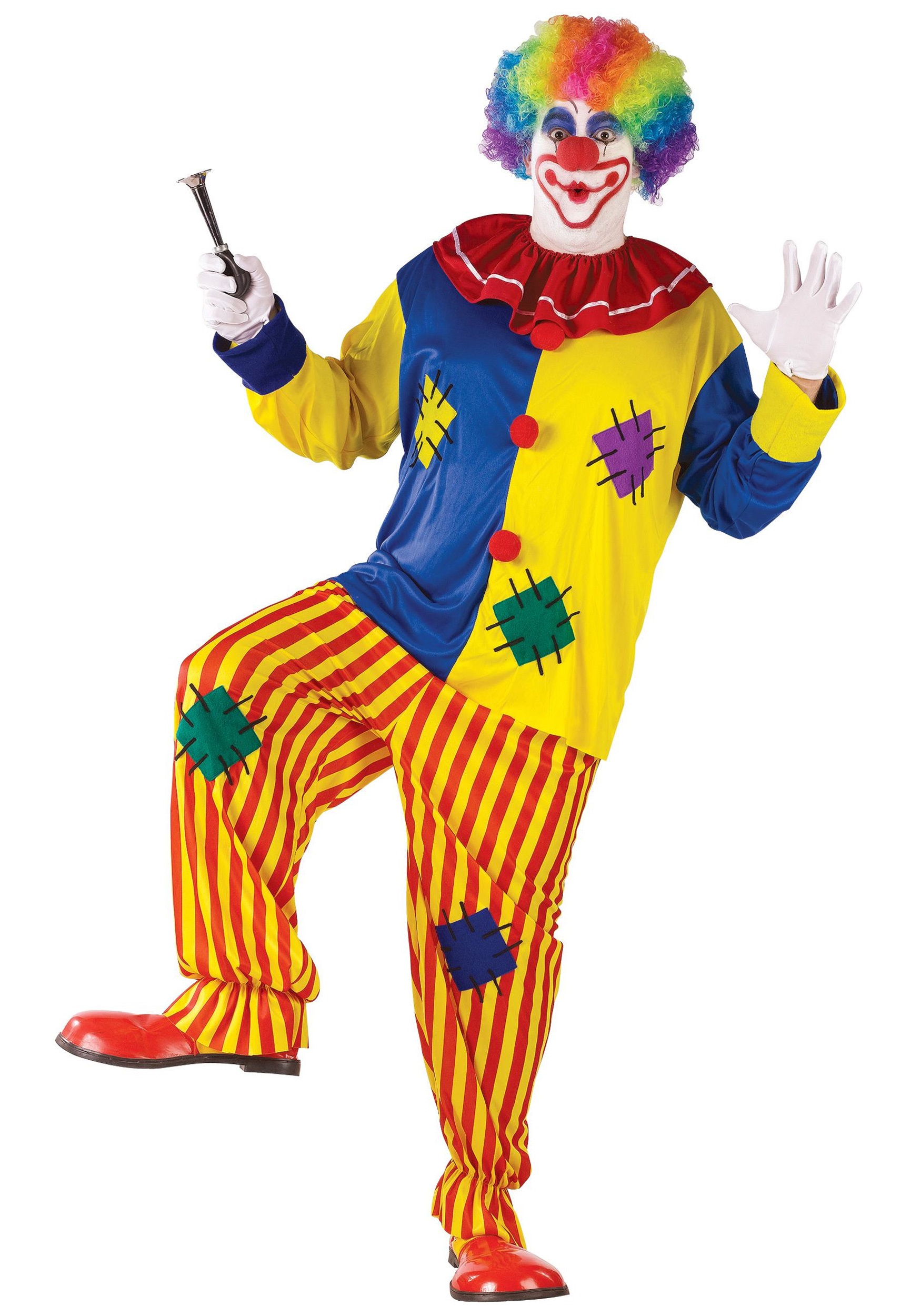 Party Clown Fancy Dress Costume