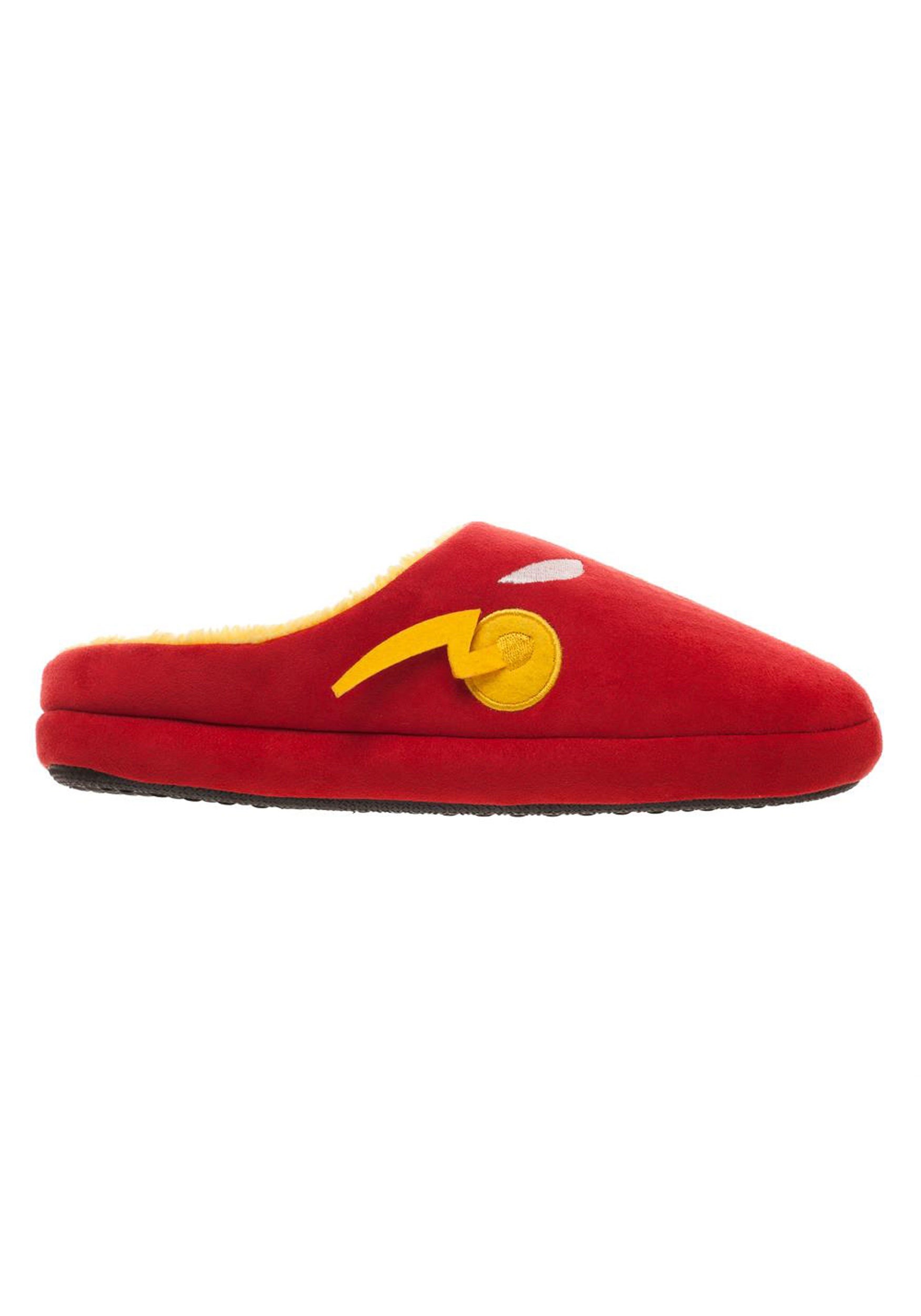 The Flash Red Scuff Slippers for Men