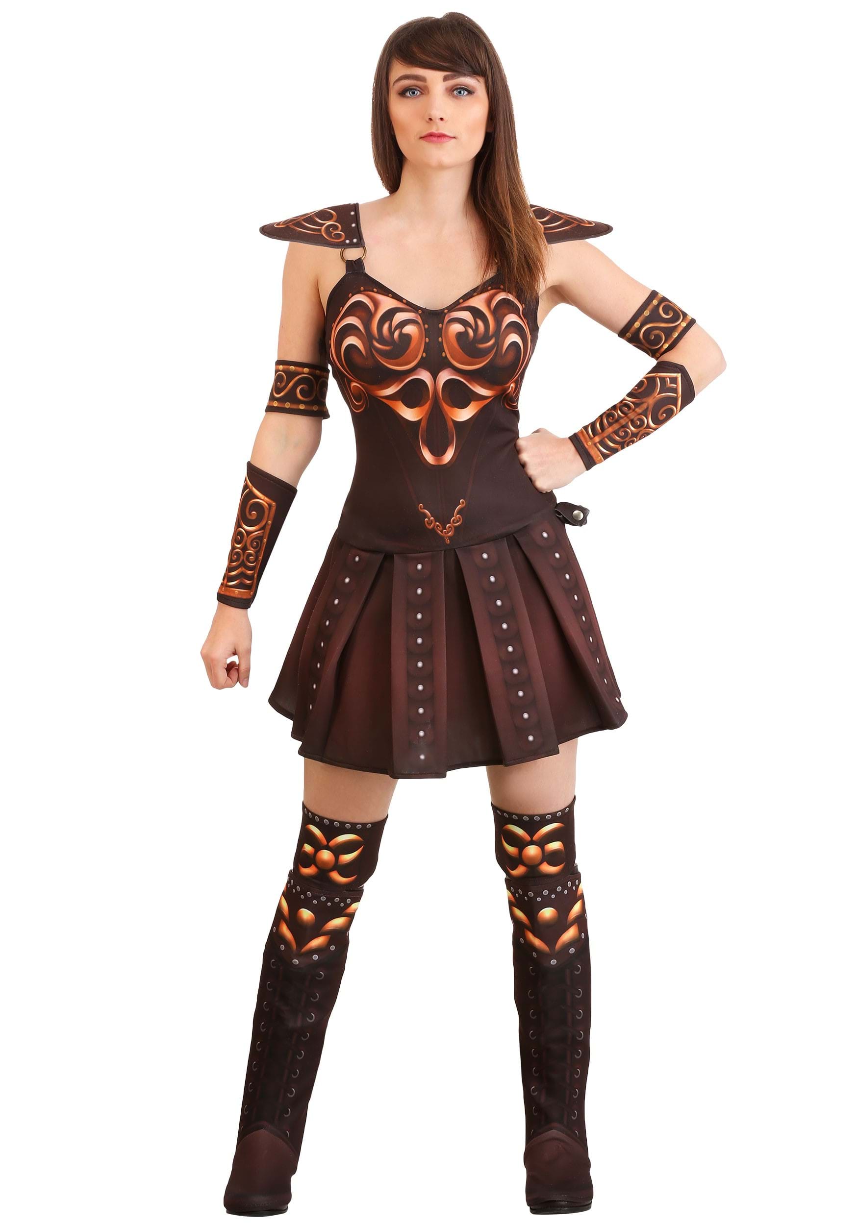 Xena Warrior Princess Women's Fancy Dress Costume