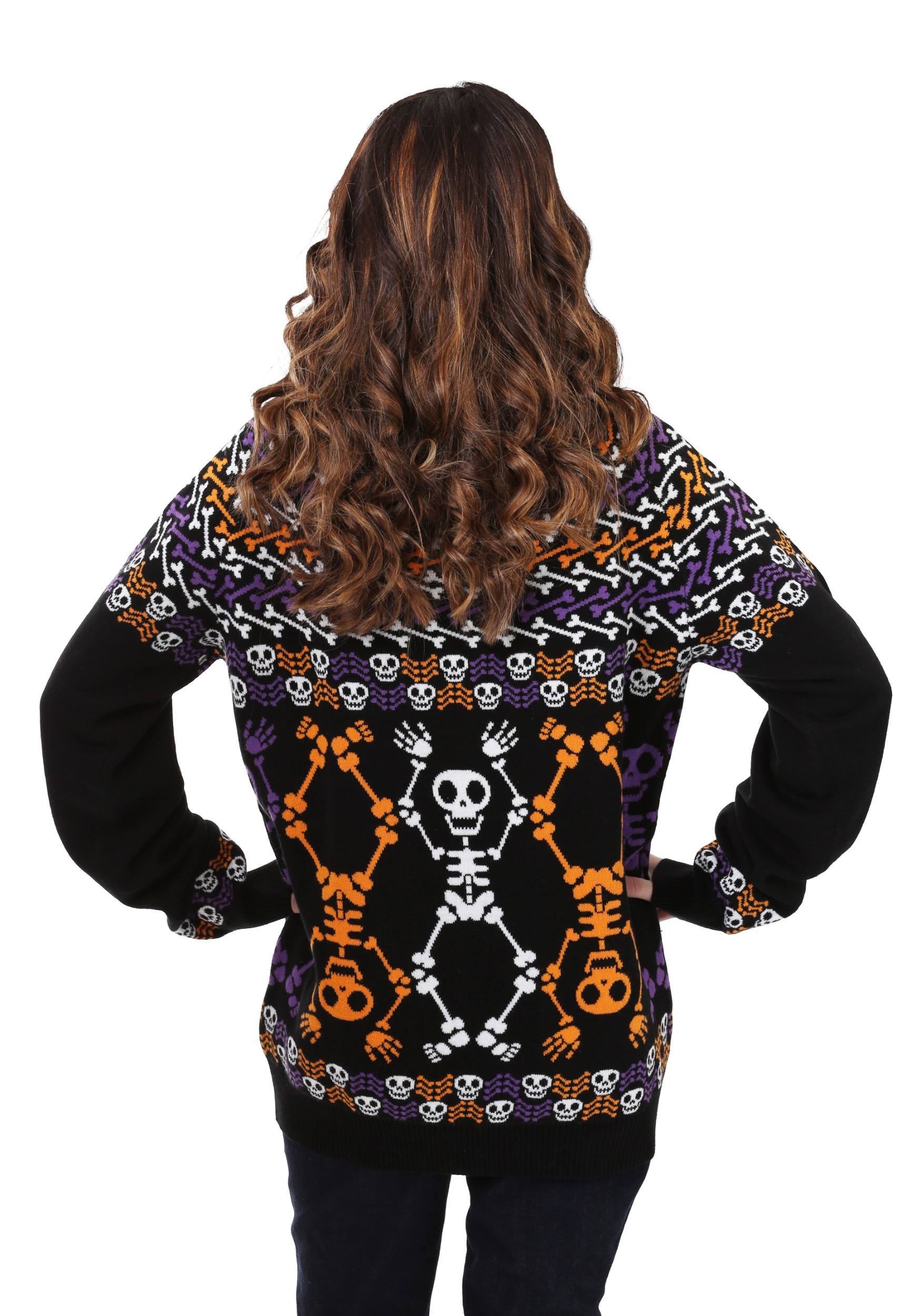 day of the dead sweater