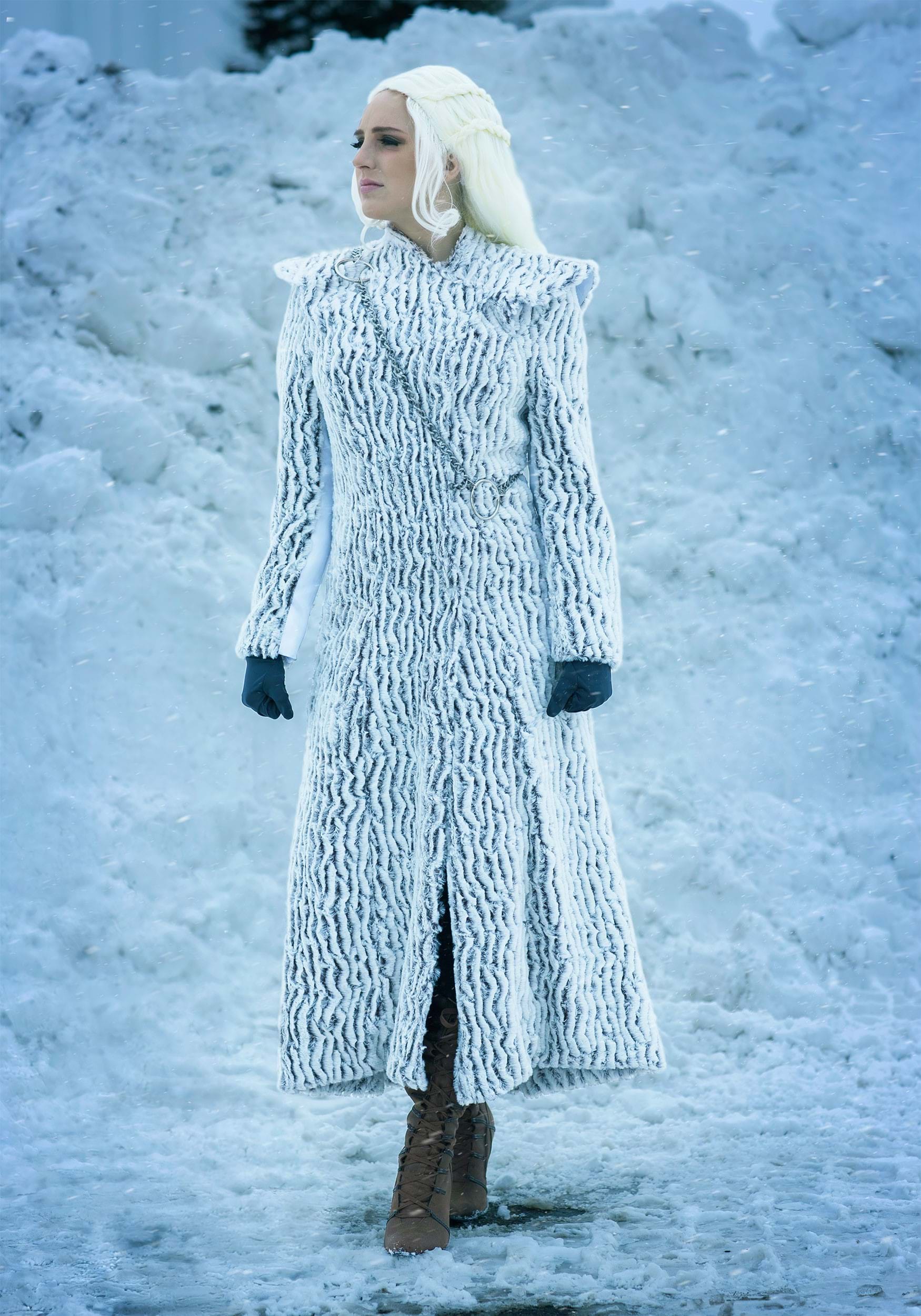 Winter Dragon Queen Fancy Dress Costume For Women