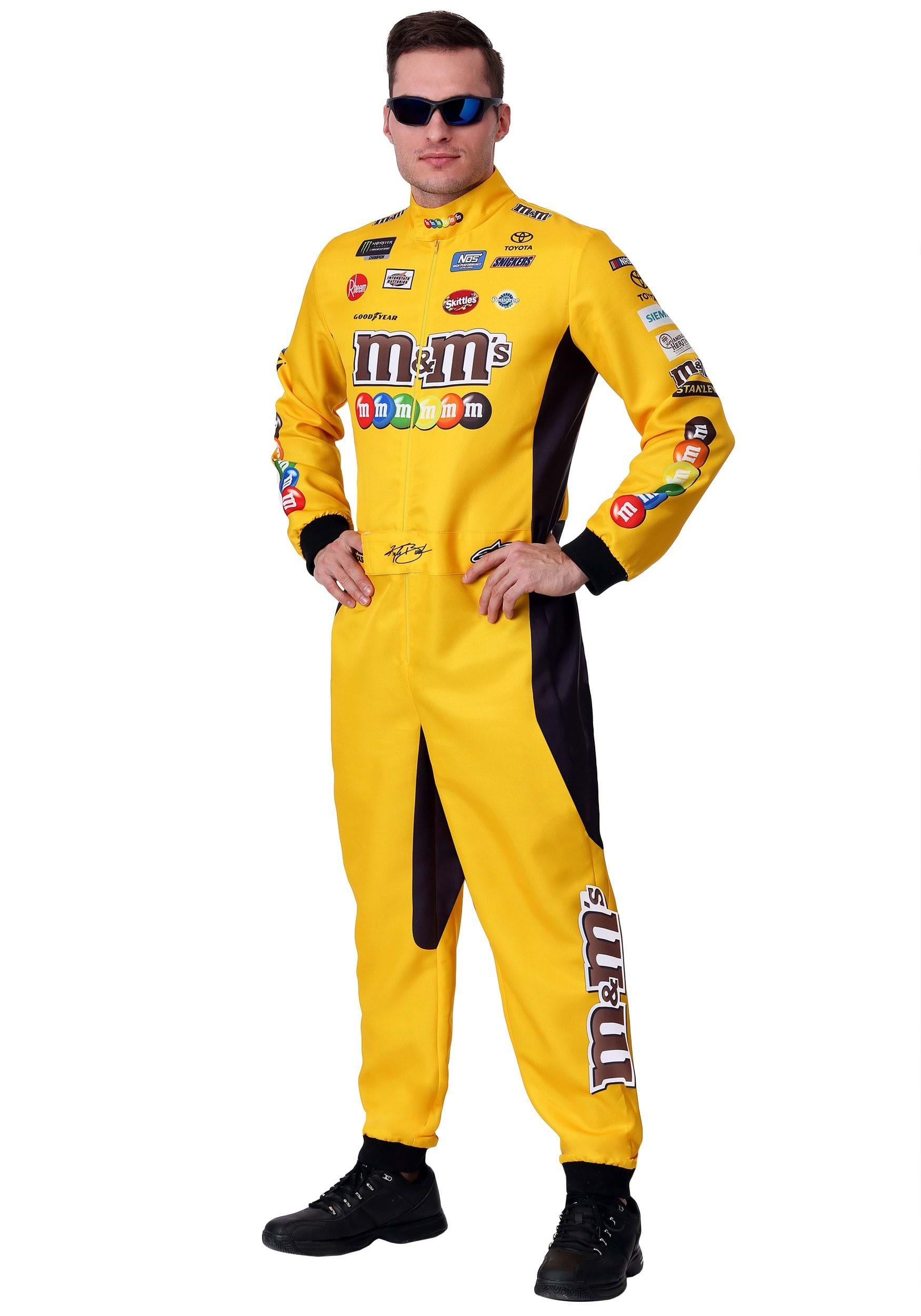 Kyle Busch Plus Size Uniform Fancy Dress Costume from NASCAR