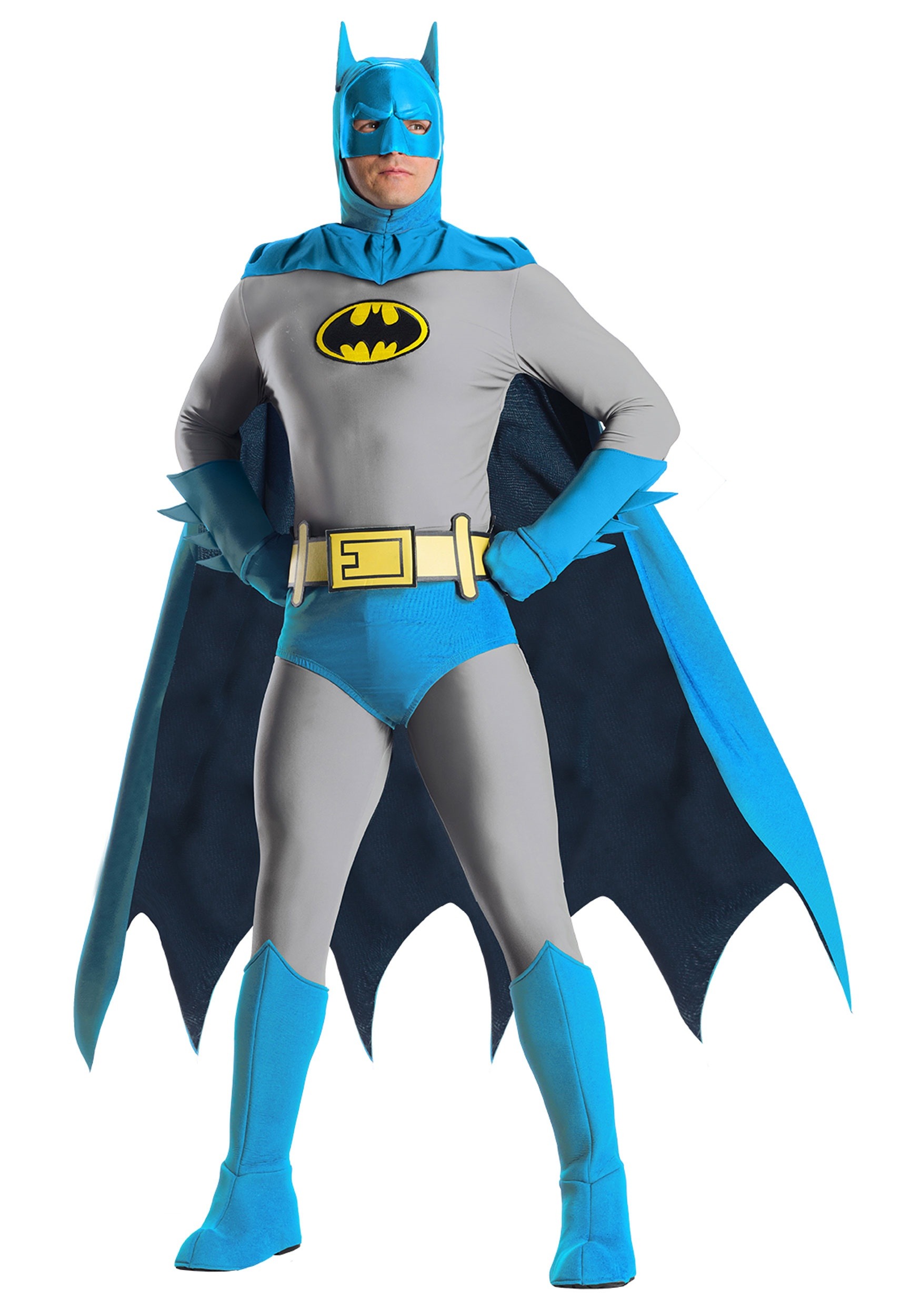 Premium Men's Classic Batman Fancy Dress Costume