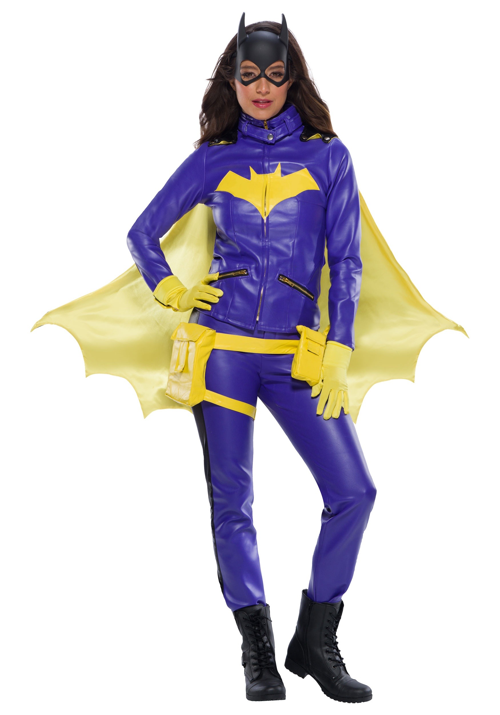 Women's Premium Batgirl Fancy Dress Costume