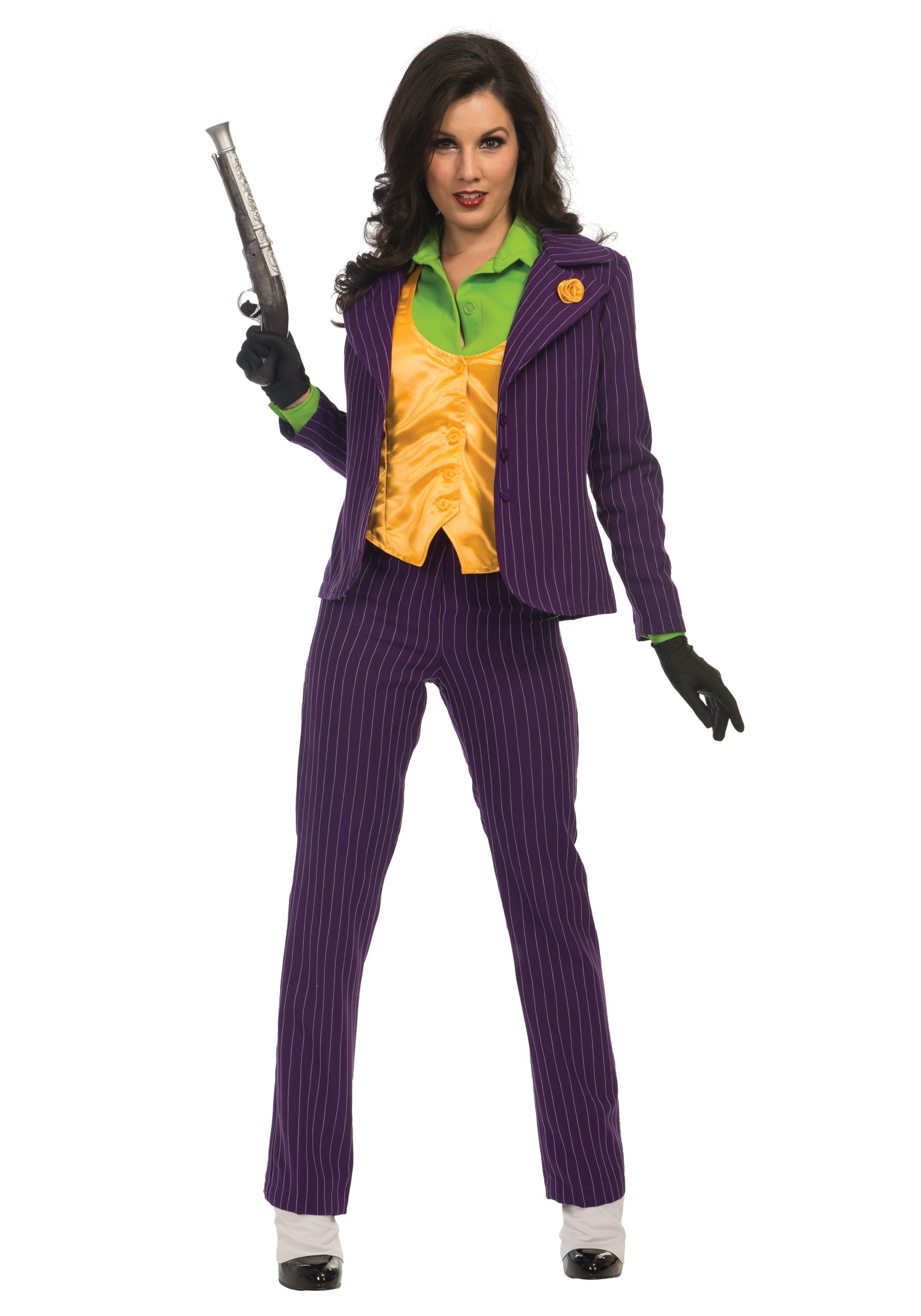 Women's Premium Joker Fancy Dress Costume
