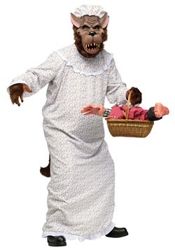 Men's Big Bad Granny Wolf Costume