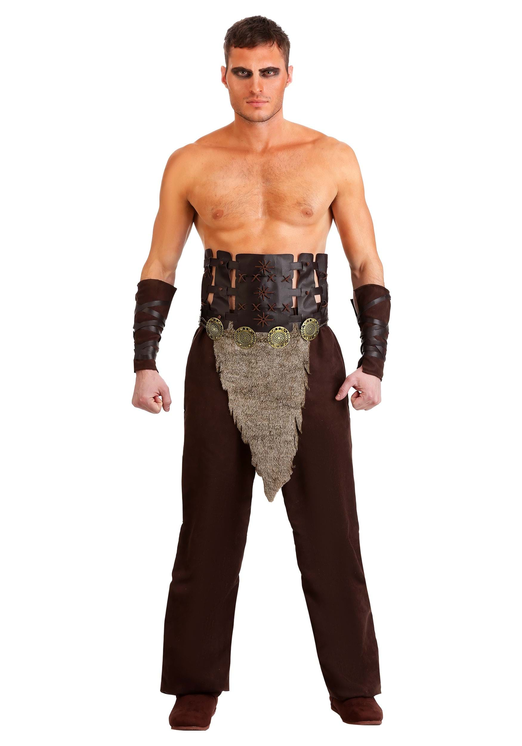 Nomadic Horse Warrior Fancy Dress Costume For Men