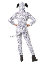 Women's Cozy Dalmatian Plus Size Jumpsuit Costume alt1