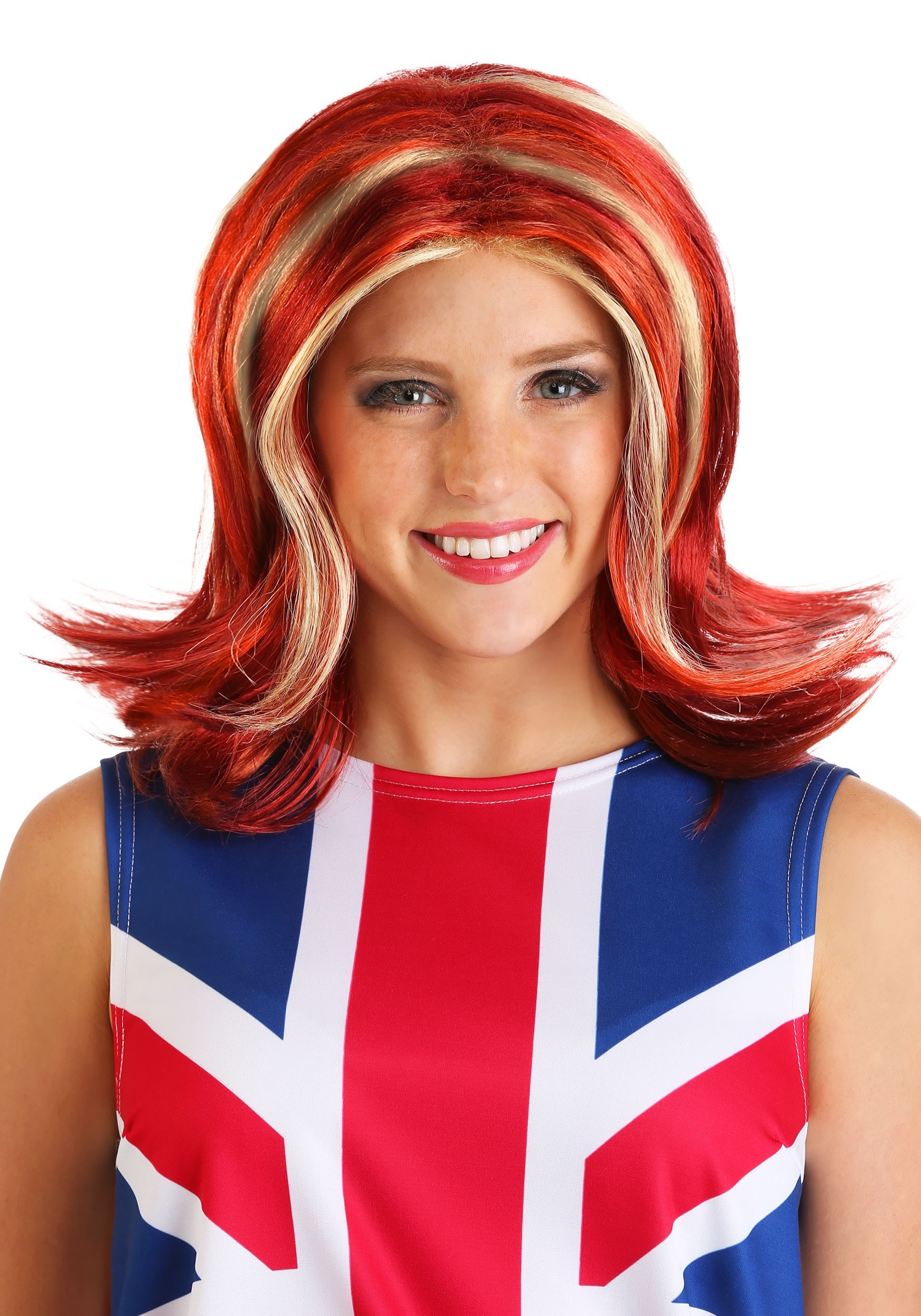 British Girl Power Women's Wig