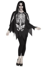 White Bones Poncho for Adults