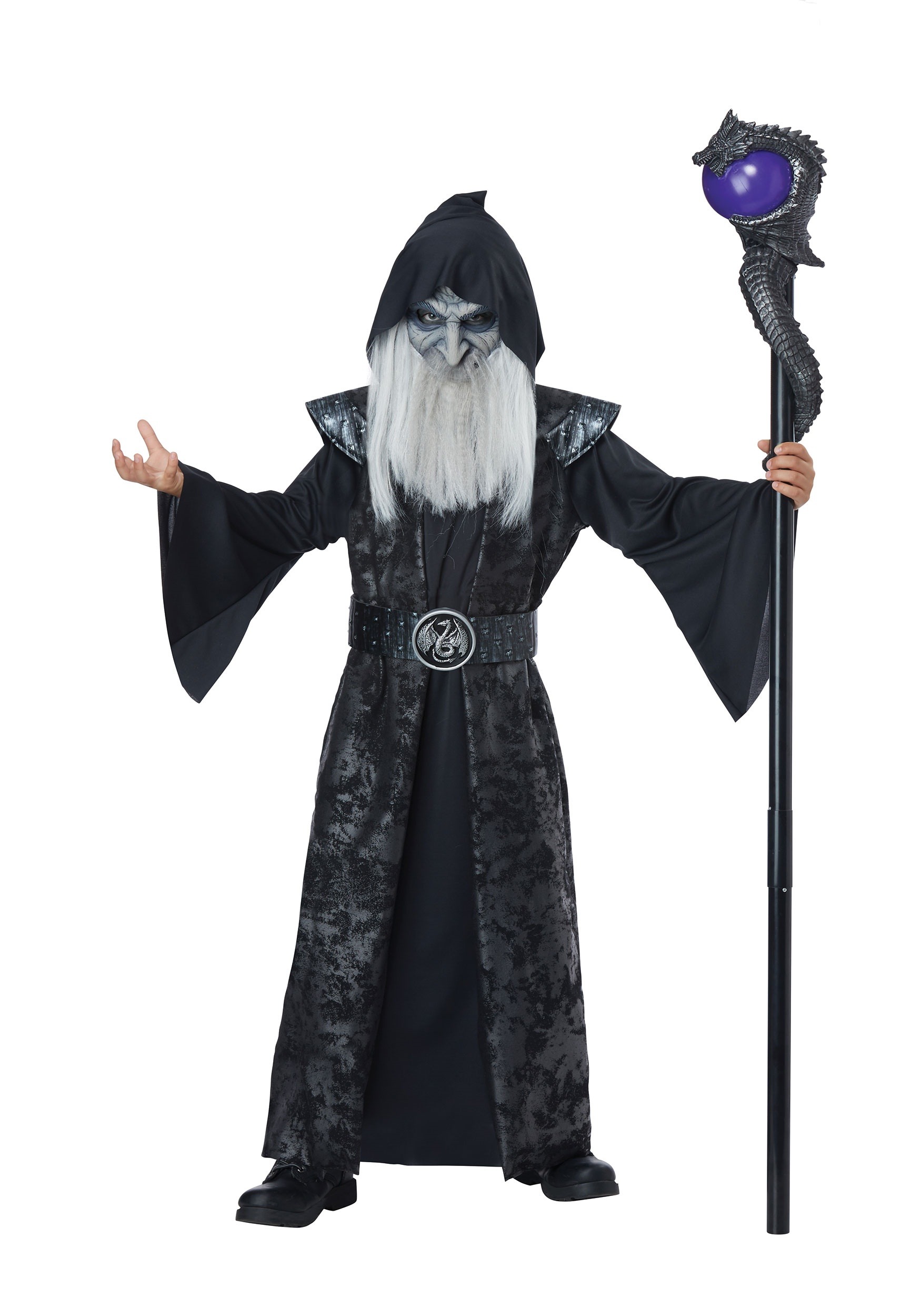 Dark Wizard Child Fancy Dress Costume