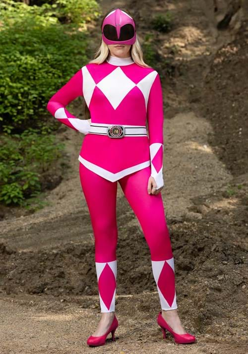 Power Rangers Womens Pink Ranger Costume