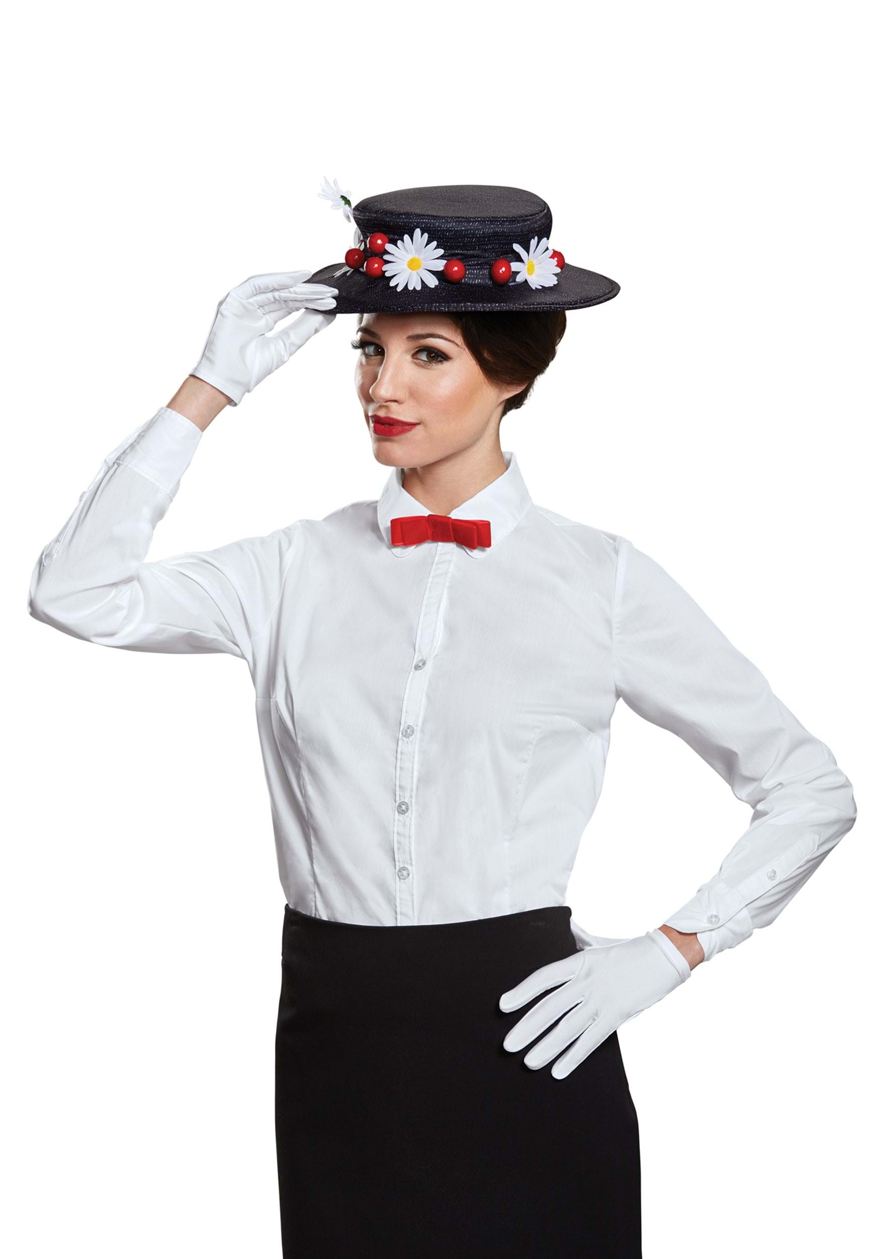 Women's Mary Poppins Fancy Dress Costume Kit , Disney Accessories