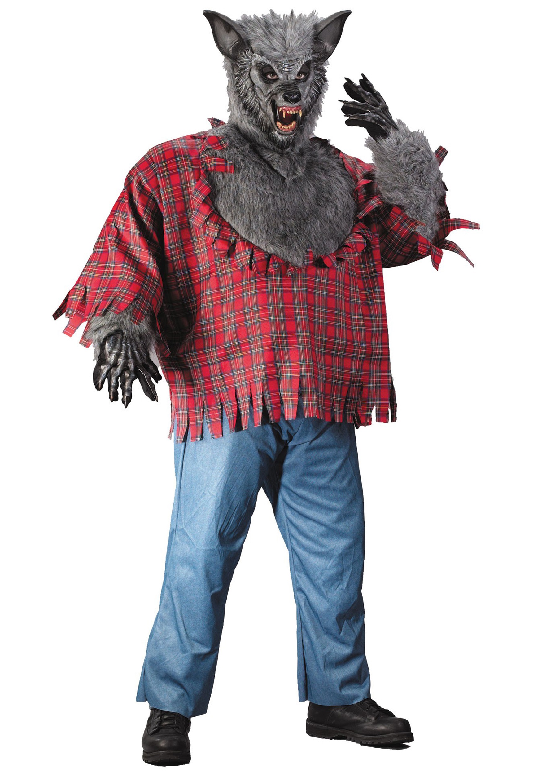 Werewolf Plus Size Men's Fancy Dress Costume