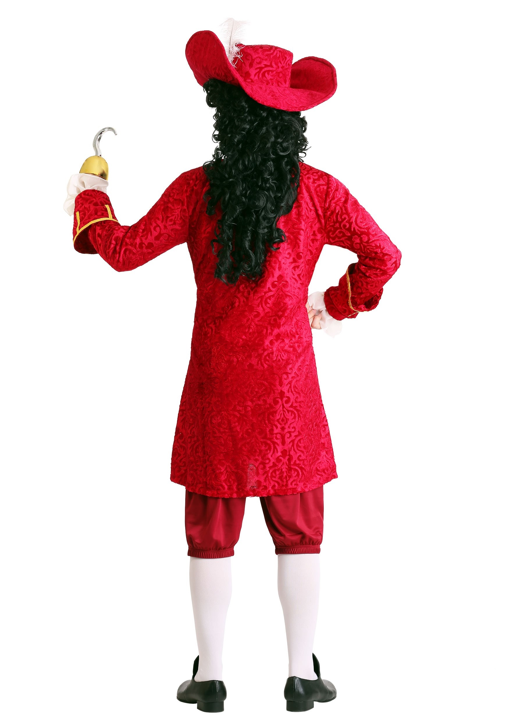 Mens Privateer Pirate Fancy Dress Costume | Adult | Mens | Red | L | Fun Costumes