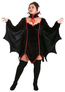 Womens Plus Size Lady Dracula Costume