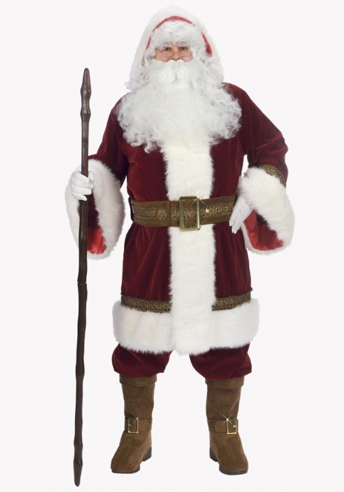 Adult Deluxe Old Time St. Nick Costume