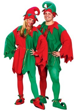 Unisex Holiday Elf Costume