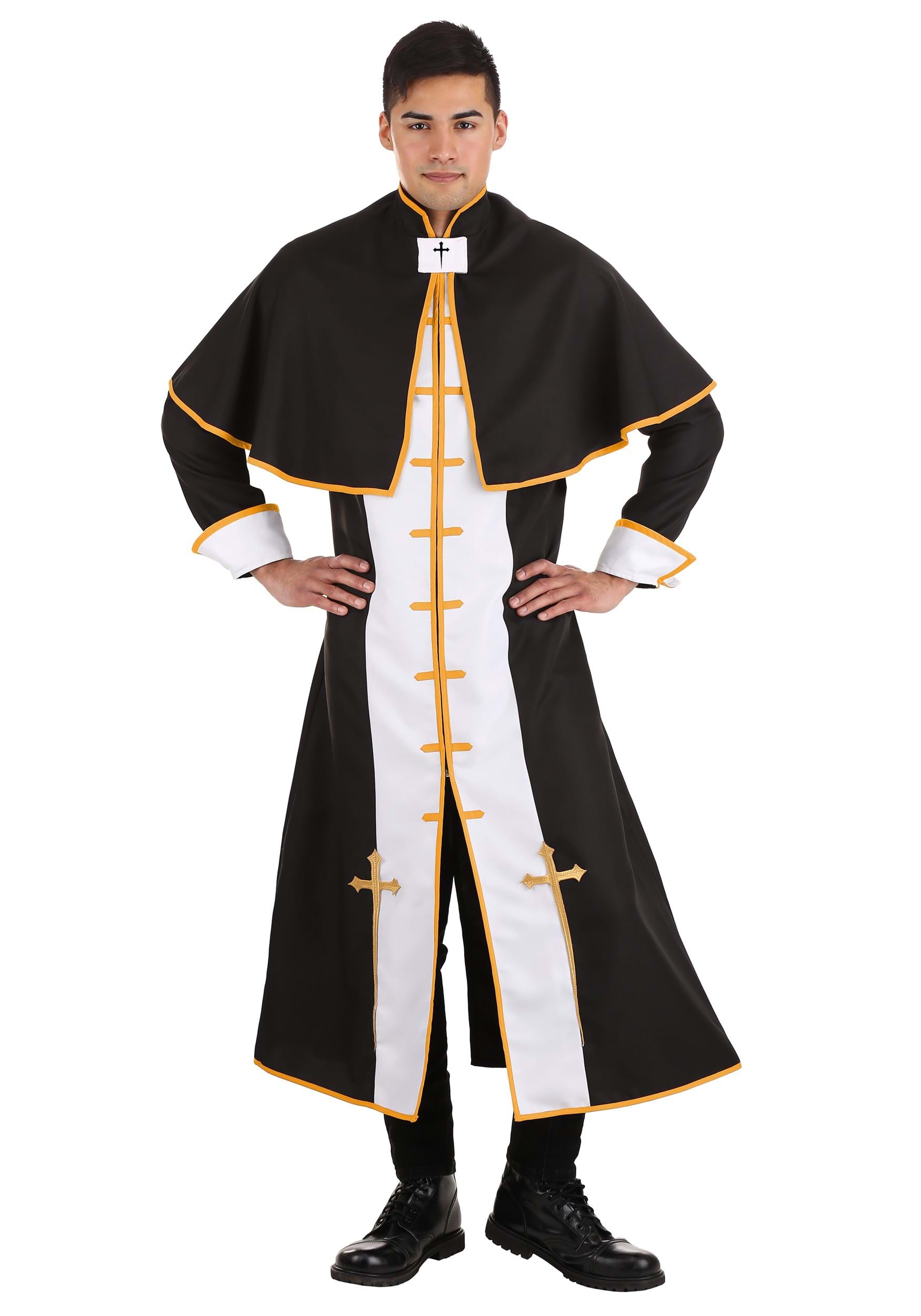 Photos - Fancy Dress Fancy FUN Costumes Holy Priest  Dress Costume | Religious  Dress Costu 