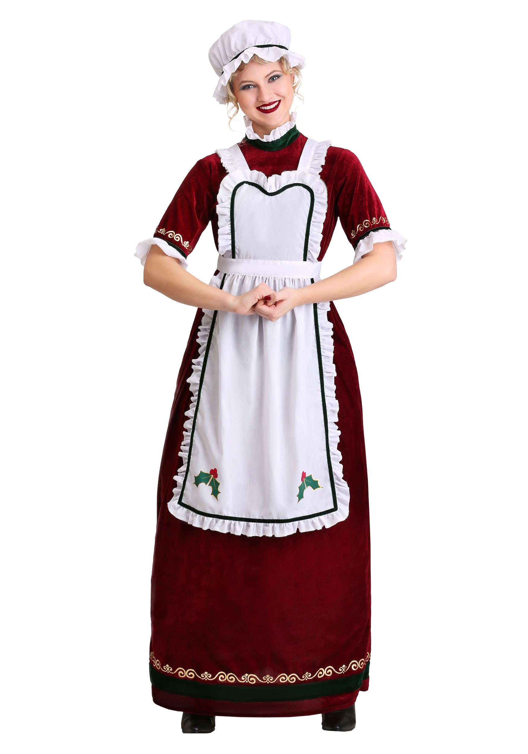Mrs. Claus Women's Holiday Fancy Dress Costume