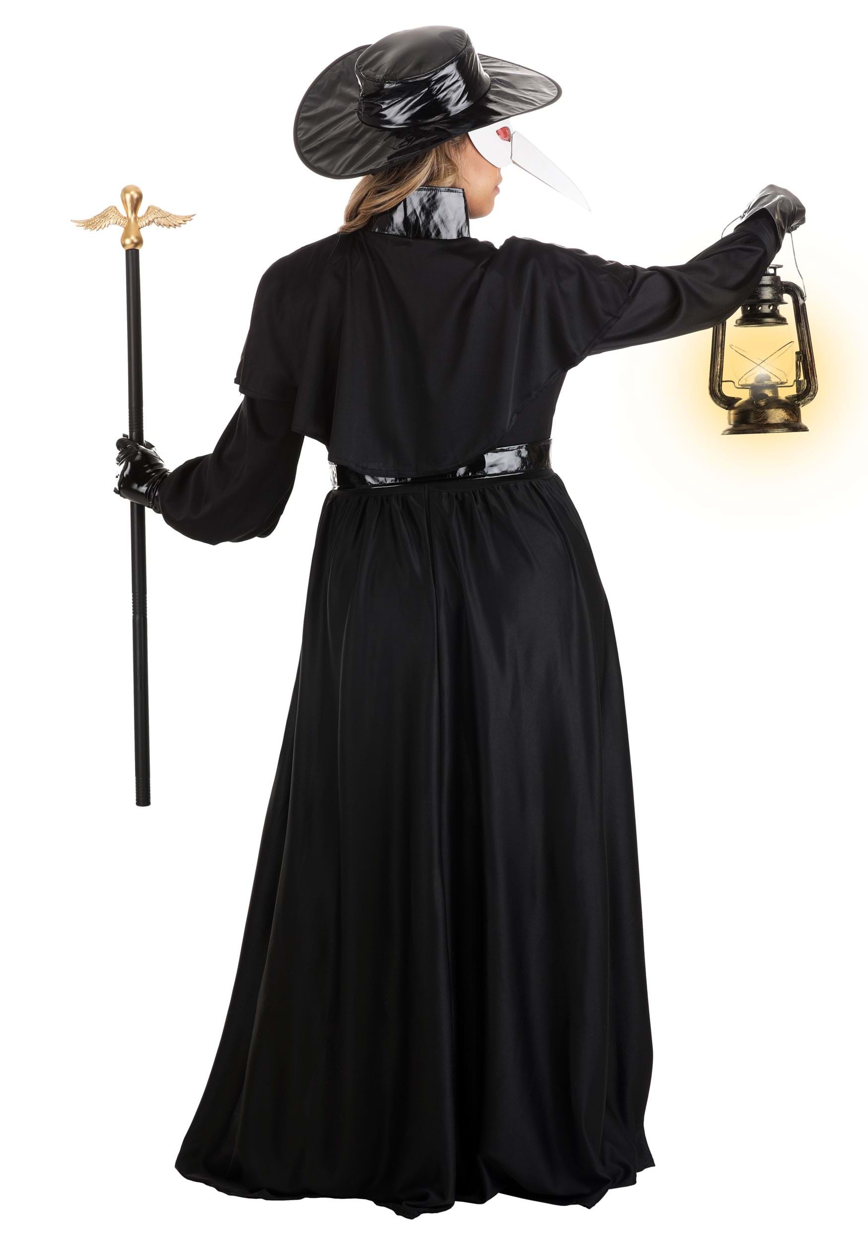 Plague Doctor Fancy Dress Costume For Women