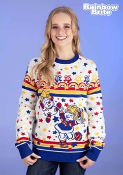 Adult Classic Rainbow Brite Ugly Christmas Sweater-0