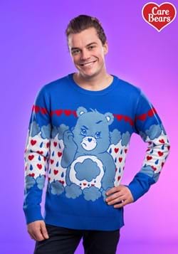Adult Grumpy Bear Care Bears Ugly Christmas Sweater UPD 1