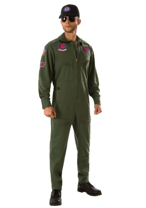 Adult Top Gun Jumpsuit Costume