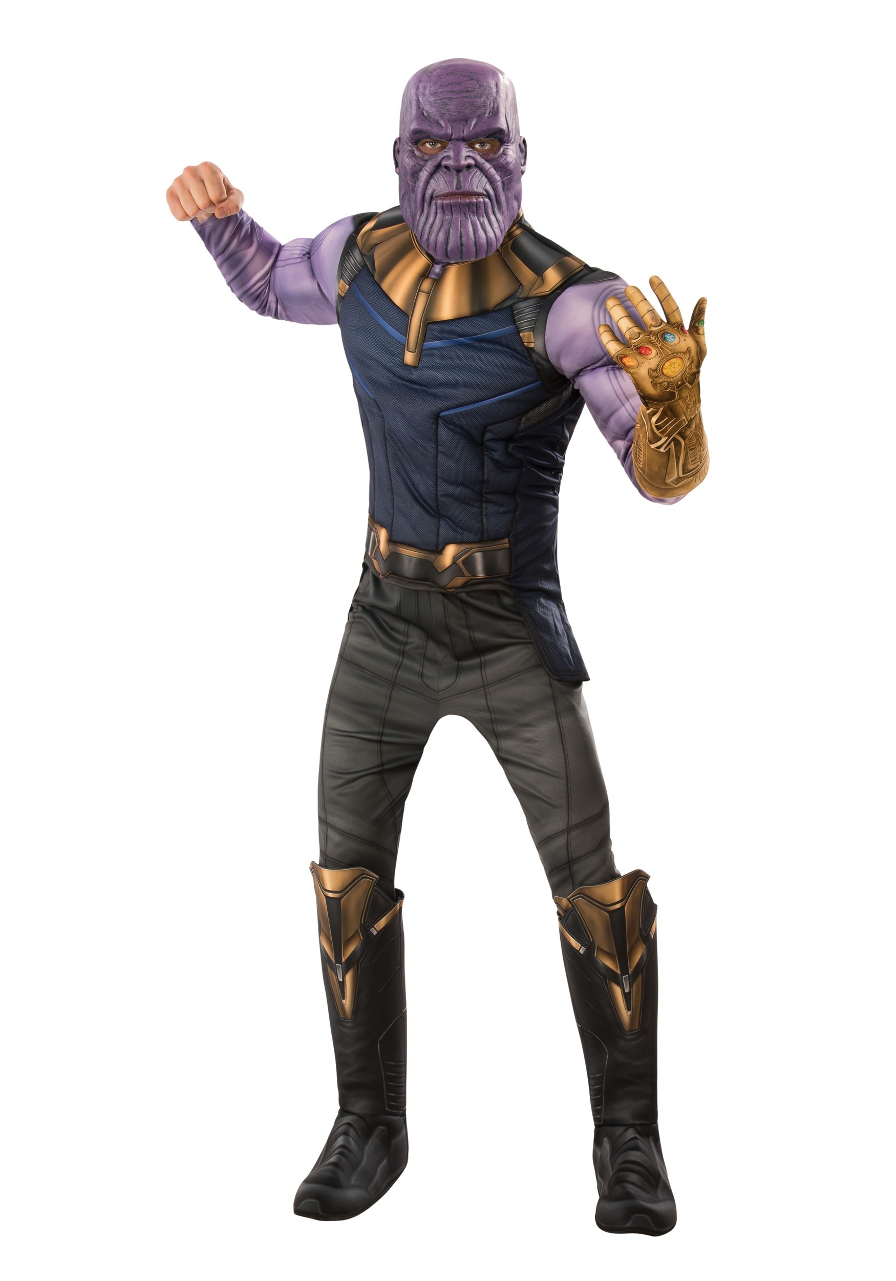 Deluxe Marvel Infinity War Adult Thanos Fancy Dress Costume