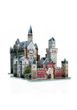 Neuschwanstein Castle Wrebbit 3D Jigsaw Puzzle
