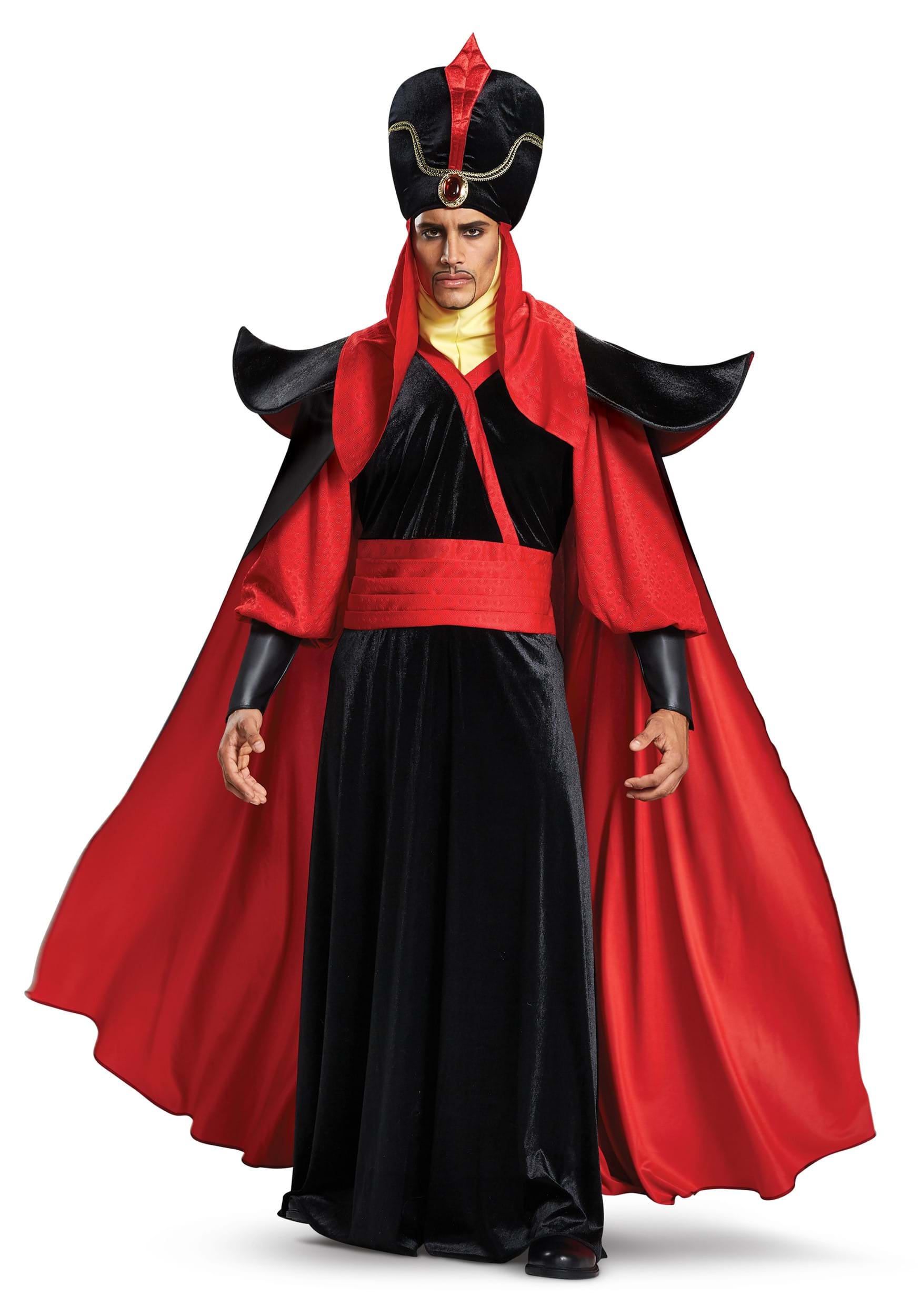 Adult Jafar Fancy Dress Costume From Aladdin , Disney Aladdin Fancy Dress Costumes