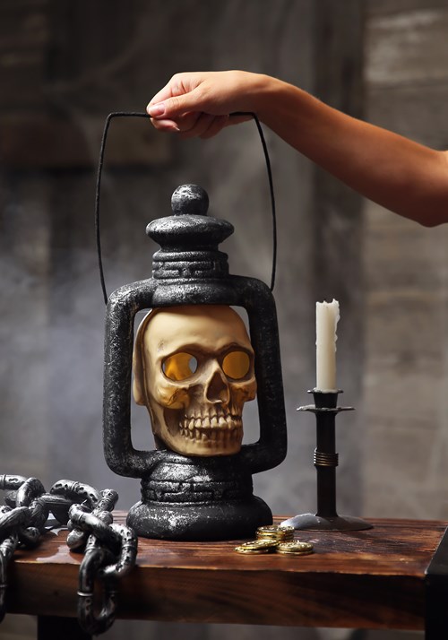 Skull Light Up Spooky Lantern Update