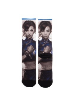 Chun-Li Street Fighter Sublimated Socks