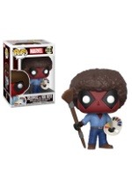 Pop! Marvel: Deadpool Playtime: Deadpool Bob Ross