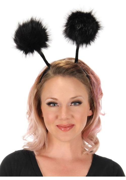 Bendable Bug Pom Antennae Headband