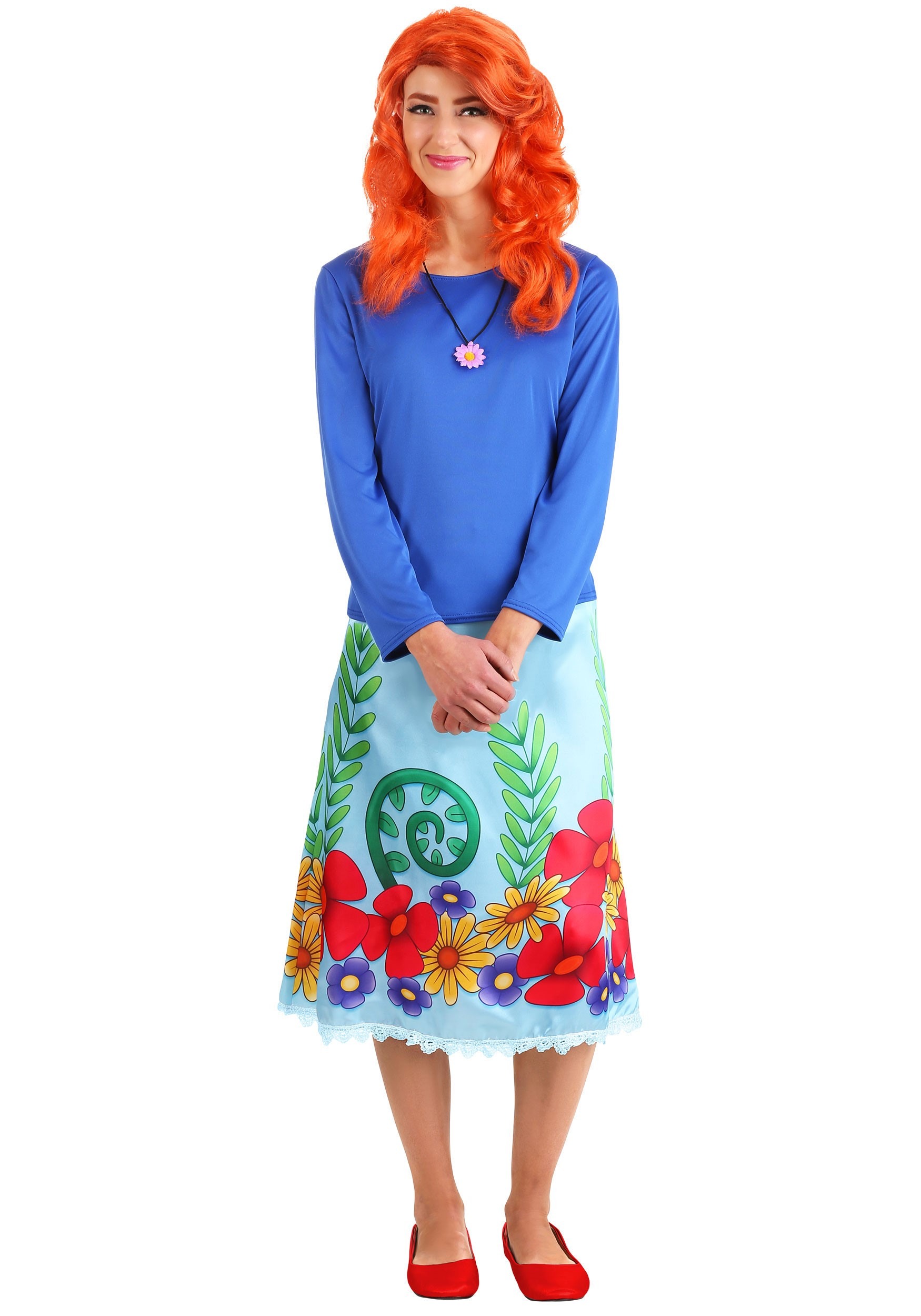 Women's Magic School Bus Rides Again Ms Fiona Frizzle Fancy Dress Costume