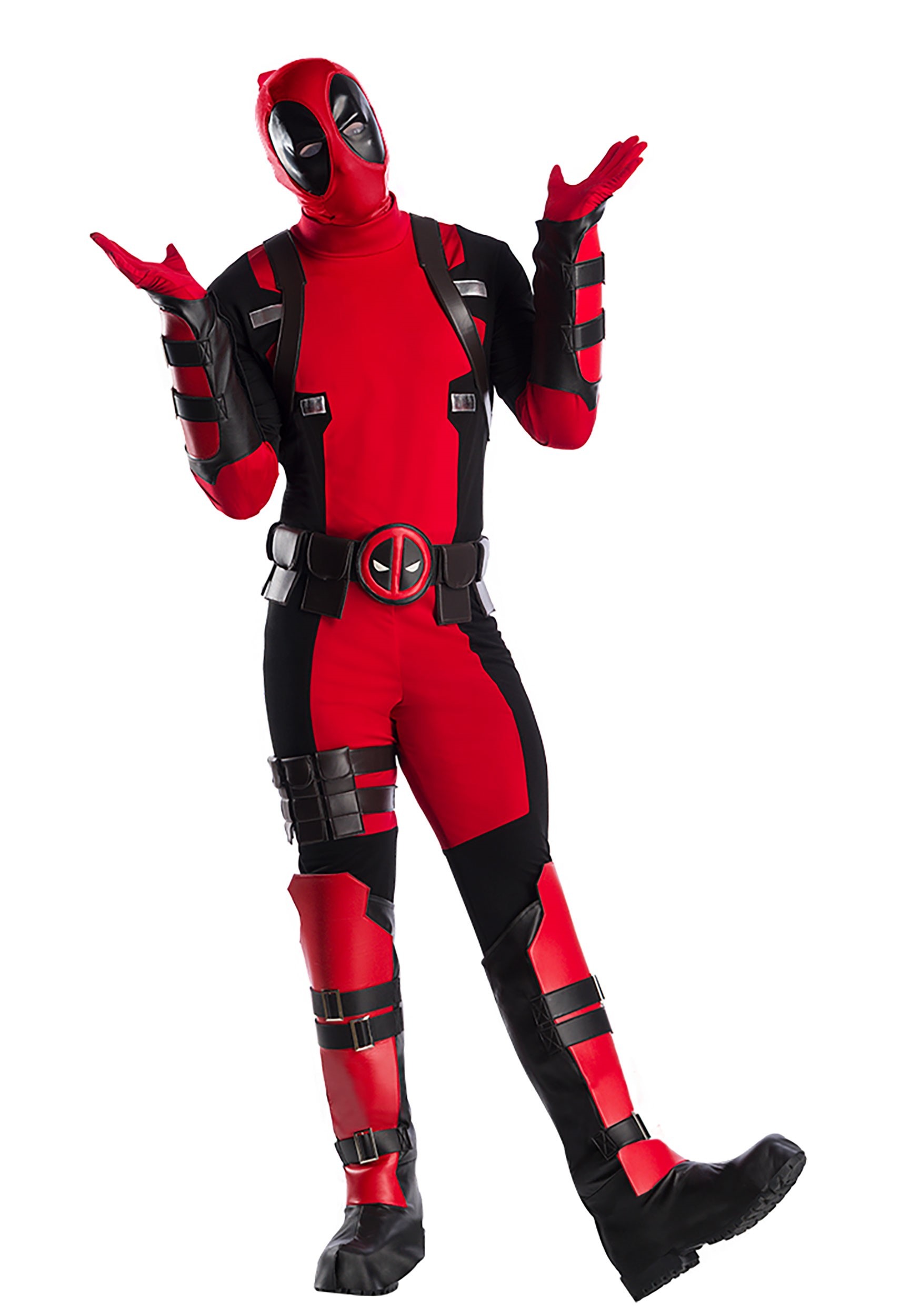 Adult Premium Deadpool Fancy Dress Costume