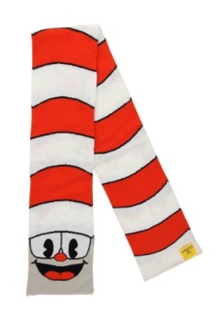 Cuphead Straw Knit Scarf